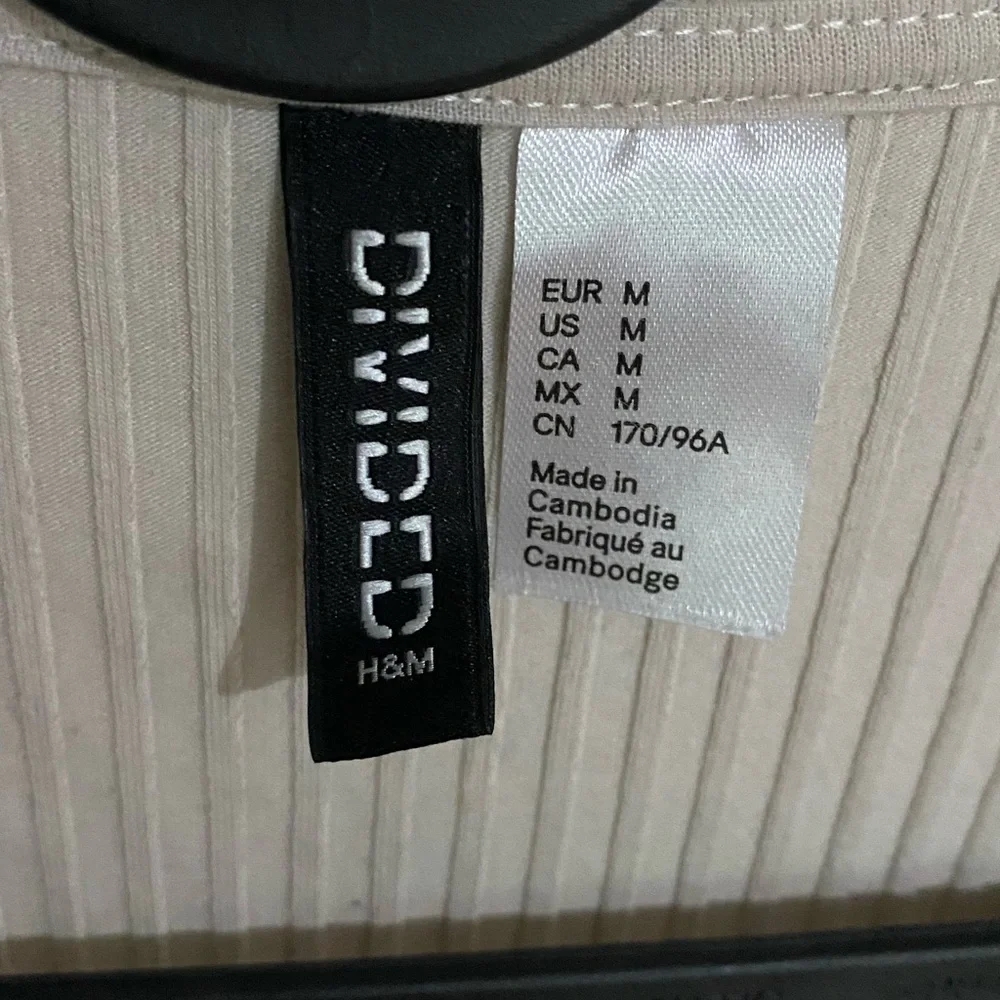 H&M Beige Ribbed Dress - Picture 2 of 3